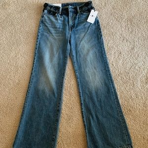 7 For All Mankind Modern Dojo Floral Applique Jean